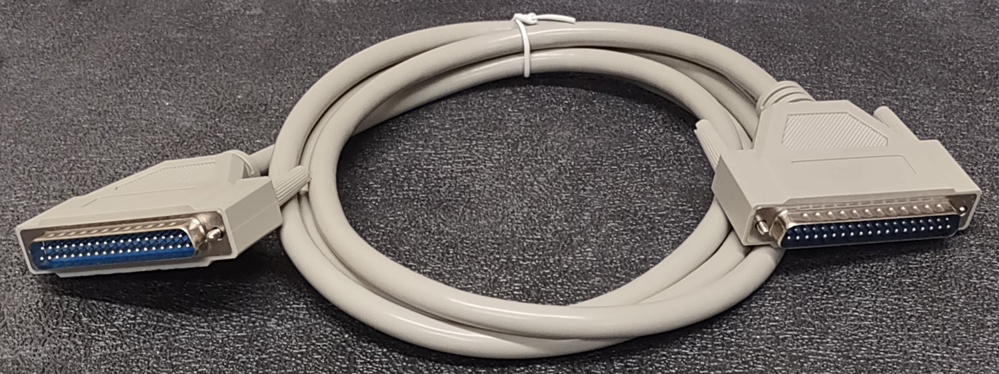DB37 Male to DB37 Male Serial Cable, 6 Ft.