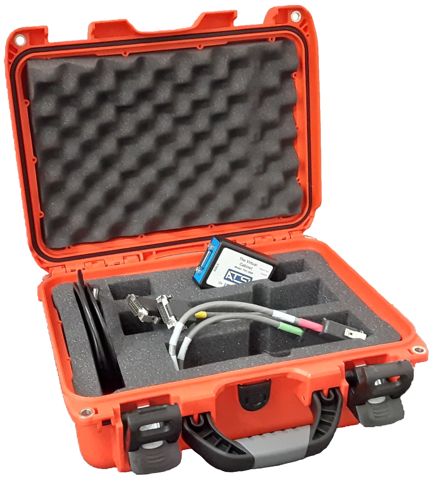 Orange Hard Shell Carrying Case
