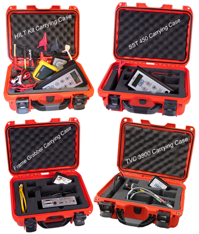 Orange Hard Shell Carrying Case