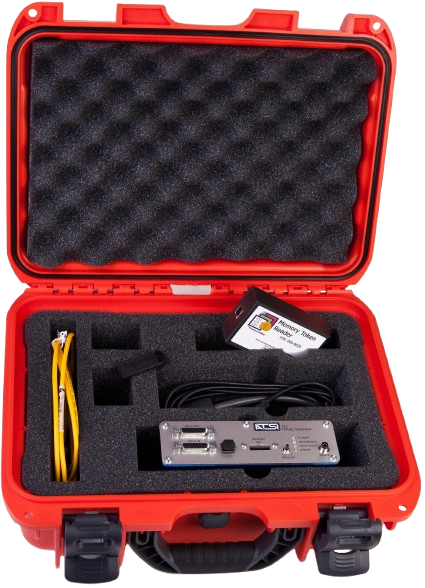 Orange Hard Shell Carrying Case