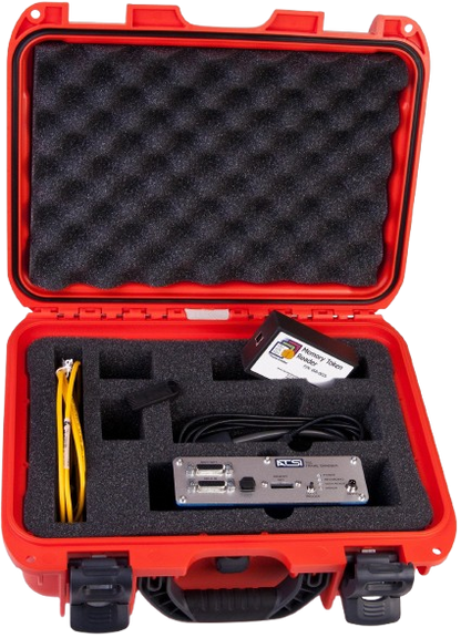 Orange Hard Shell Carrying Case