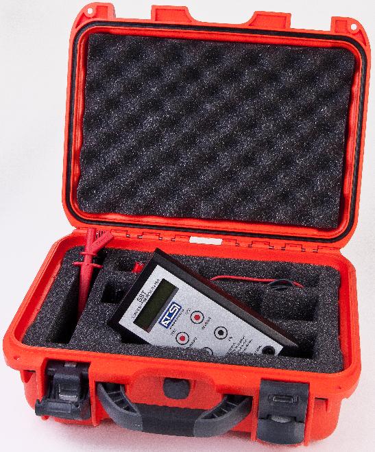 Orange Hard Shell Carrying Case